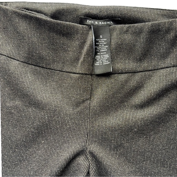 Zac & Rachel Charcoal Ribbed Pants - Picture 5 of 5